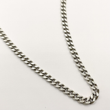 Micro Cuban Link Chain - 3mm - Sterling Silver