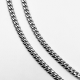 Miami Cuban Link Chain - 5mm - Sterling Silver