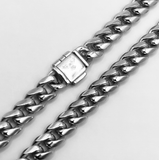 Miami Cuban Link Chain - 5mm - Sterling Silver