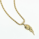 Wing Pendant - Gold Vermeil