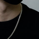 Miami Cuban Link Chain - 5mm - Sterling Silver