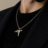 Peace Keeper Pendant - Sterling Silver