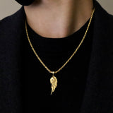 Wing Pendant - Gold Vermeil