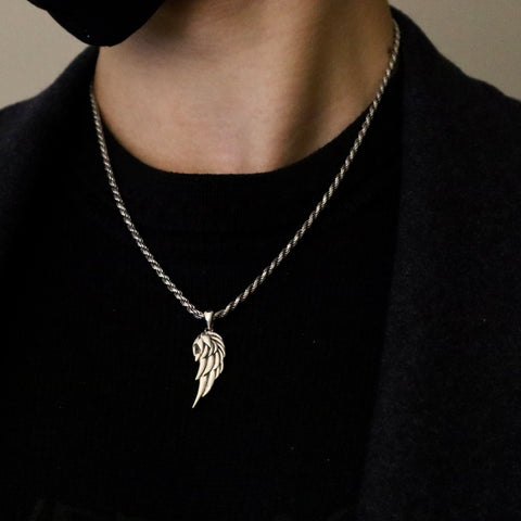 Wing Pendant - Sterling Silver