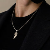 Wing Pendant - Sterling Silver