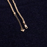 Micro Cuban Link Chain - 3mm - Gold Vermeil
