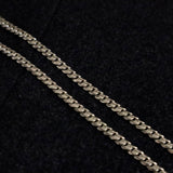 Miami Cuban Link Chain - 5mm - Sterling Silver