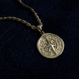 Compass Pendant - Gold Vermeil