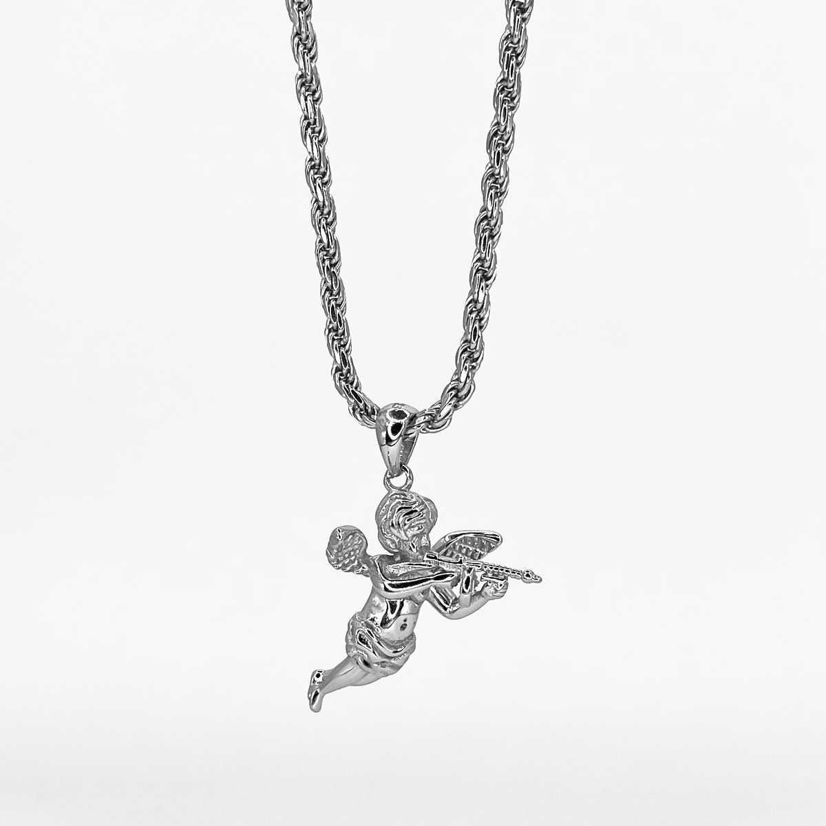 SilverTommyGunCupid-