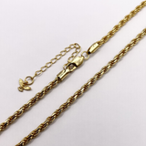 Rope Chain - 3mm - Gold Vermeil (Diamond Cut)