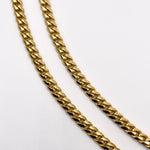 Miami Cuban Link Chain - 5mm - Gold Vermeil
