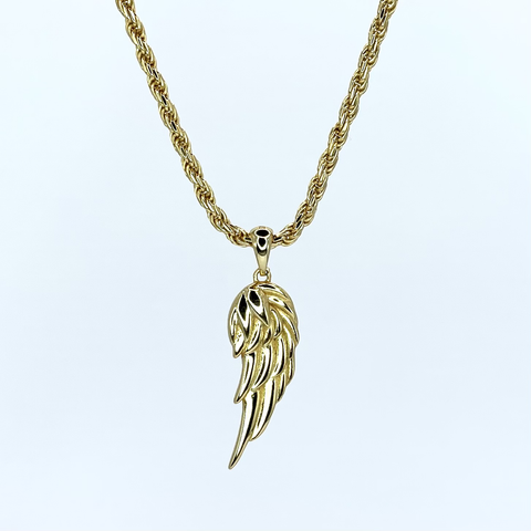 Wing Pendant - Gold Vermeil