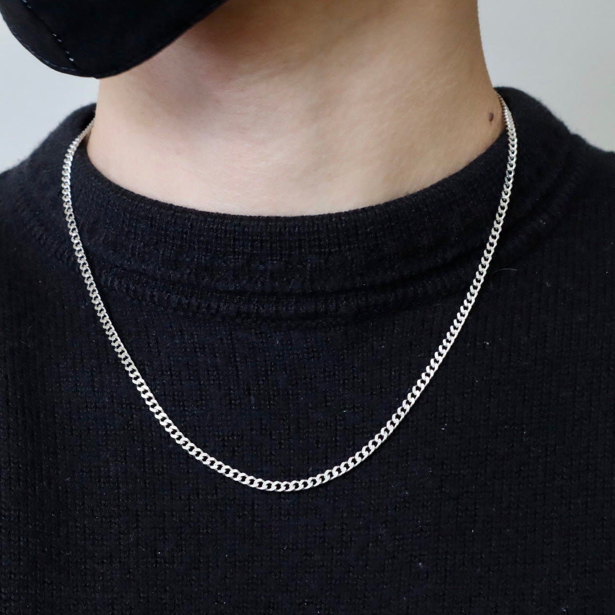 Micro Cuban Link Chain - 3mm - Sterling Silver – Flex Culture Sydney