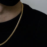 Miami Cuban Link Chain - 5mm - Gold Vermeil