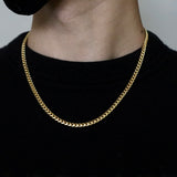 Miami Cuban Link Chain - 5mm - Gold Vermeil