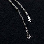 Rope Chain - 3mm - Sterling Silver (Diamond Cut)