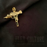 Peace Keeper Pendant - Gold Vermeil